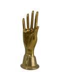 Vintage Brass Hand Sculpture – Mid-Century Modern Jewelry Display or Art Accent