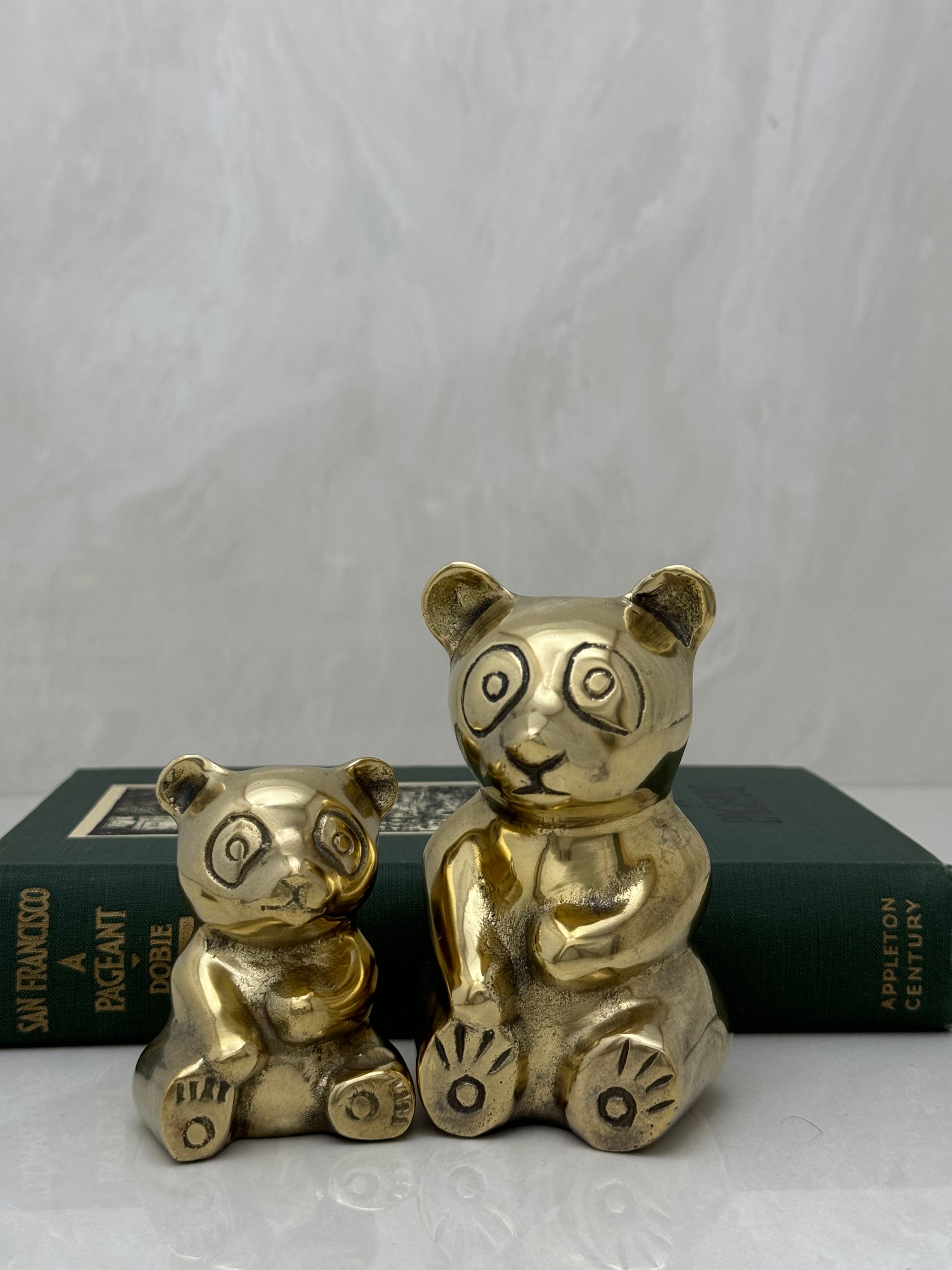 Vintage Mama Bear and Cub-A Pair