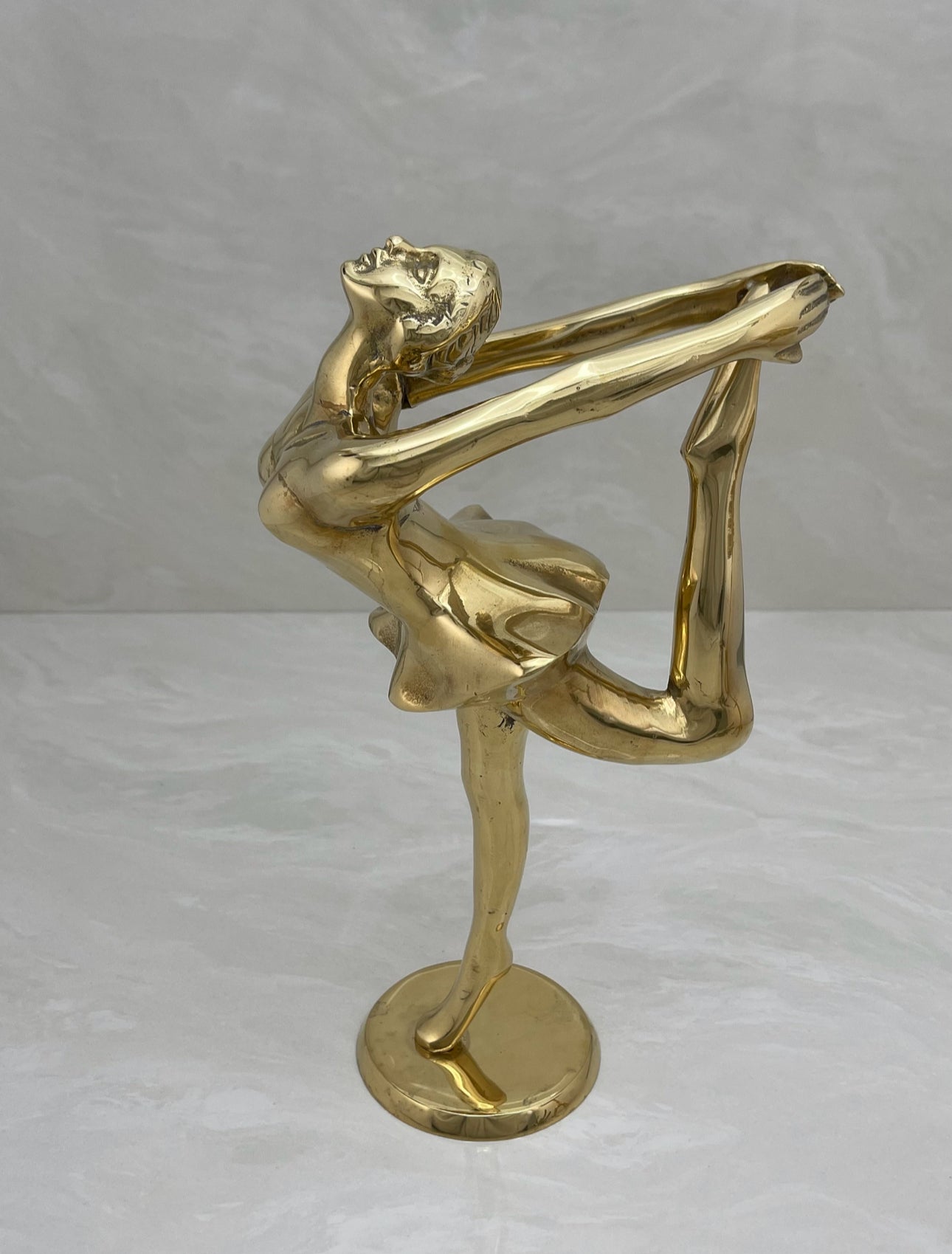 Vintage Brass Ballerina