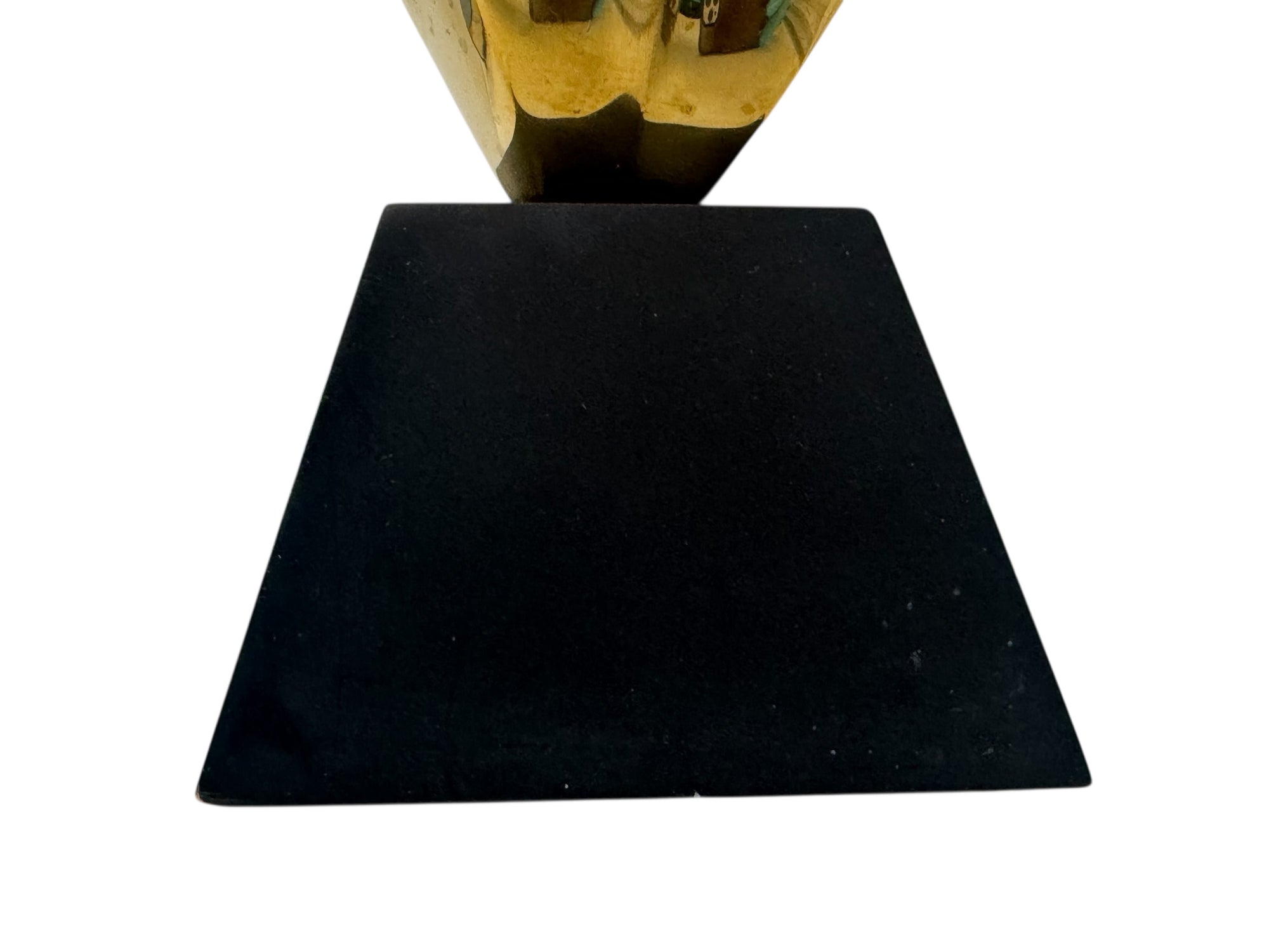 Vintage Brass Silhouette of a Nude Lady