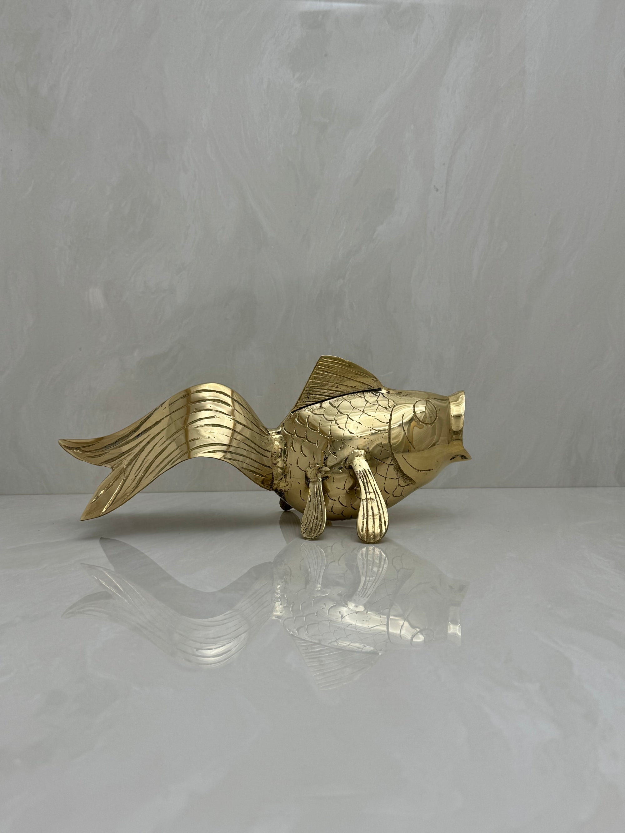 Vintage Brass Fish