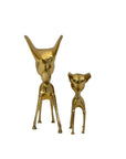Vintage Brass Mama and Baby Deer or Big Sister Little Sister– The Golden Bond