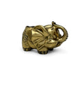 Vintage Brass Small Elephant Ashtray or Succulent Pot