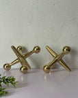 Vintage Brass Jax- A Pair