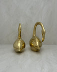 Vintage Brass Flamingos-A Pair