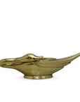 Vintage Brass Swan Trinket Dish