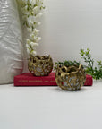 Pretty Vintage Brass Votive Candleholders