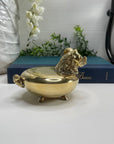 Sweet Brass Sheep Trinket Dish