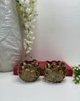 Pretty Vintage Brass Votive Candleholders