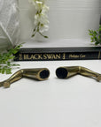 Pair of Mini Vintage Brass Leg Bottle Opener-Barware