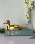 Vintage Brass Duck