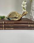 Vintage Brass Large Turtle