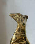 Vintage Brass Dog