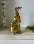 Vintage Brass Dog