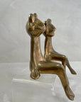 Vintage Brass Frog Couple