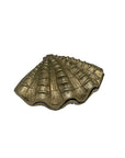 Vintage Brass Shell Trinket Dish