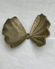 Vintage Brass Shell Trinket Dish