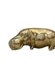 Vintage Brass Hippo