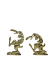 Small Bunny Rabbit Bookend Pair