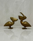 Vintage Brass Pelicans-A Pair