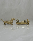 Vintage Brass Dachshund Dogs-A Pair