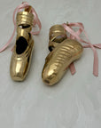 Vintage Brass Ballerina Slippers-A Pair