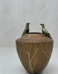 Small Vintage Pozycinski Studios Bird Vase