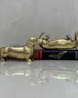 Vintage Brass Dachshund Dogs-A Pair