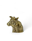 Vintage Brass Bull Head Bottle Opener