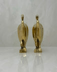 Vintage Brass Heron Birds-A Pair