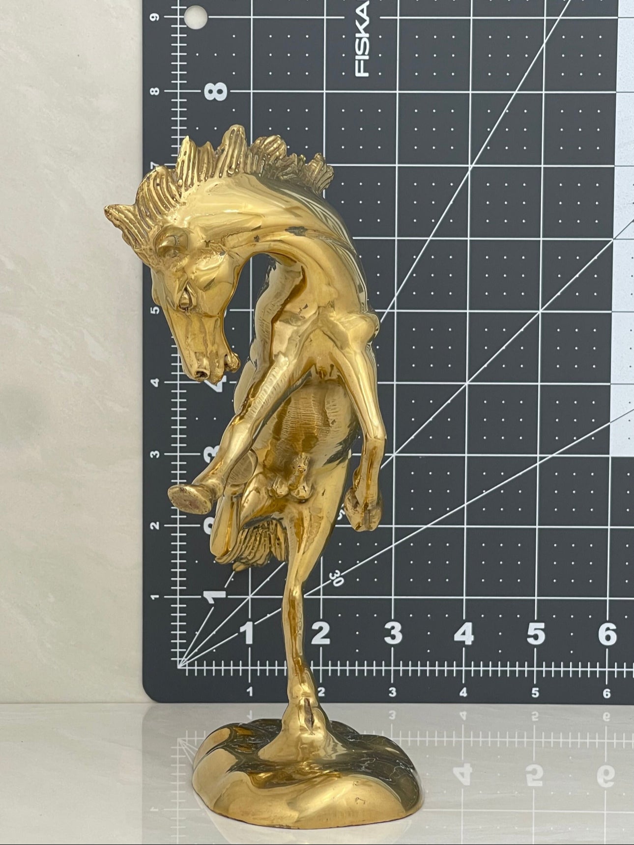 Vintage Brass Horse