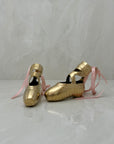 Vintage Brass Ballerina Slippers-A Pair