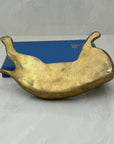 Vintage Brass Relaxed Cat