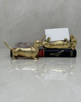 Vintage Brass Dachshund Dogs-A Pair