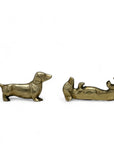 Vintage Brass Dachshund Dogs-A Pair