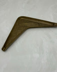 Vintage Brass Boomerang Ashtray