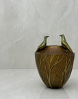 Small Vintage Pozycinski Studios Bird Vase