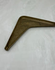 Vintage Brass Boomerang Ashtray